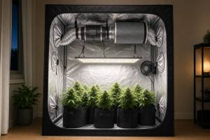 Control de olores en un armario de cultivo: filtros de carbón, extracción y prevención para no molestar a vecinos